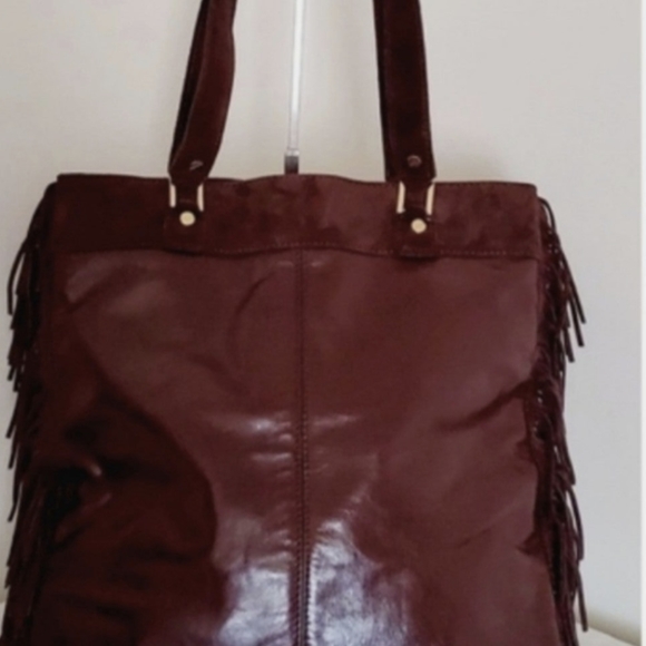 Tory Burch handbag with fringe - Picture 4 of 5